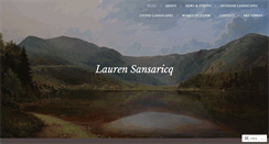 Desktop Screenshot of laurensansaricq.com